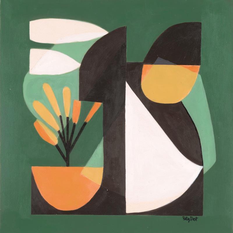Peinture Wilco par Billy Dust | Tableau Abstrait Nature Acrylique