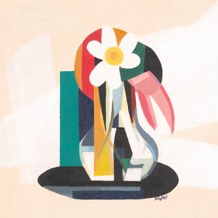 Peinture 1927 par Billy Dust | Tableau Abstrait Acrylique Natures mortes