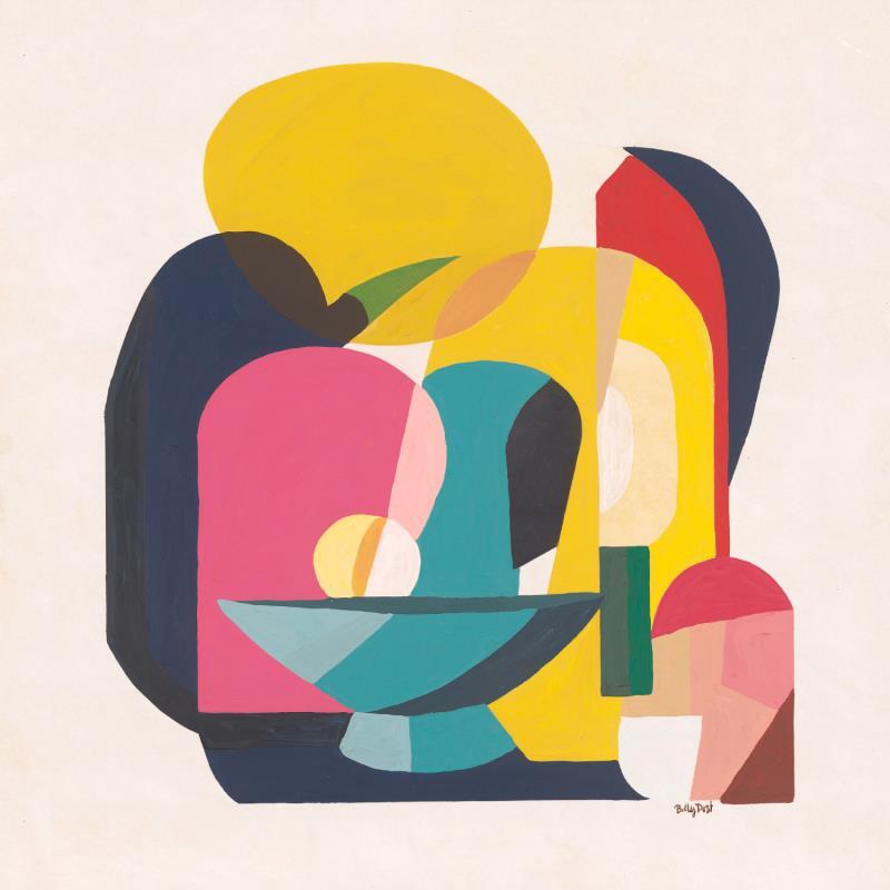 Painting Casa by Billy Dust | Painting Abstract Still-life Acrylic