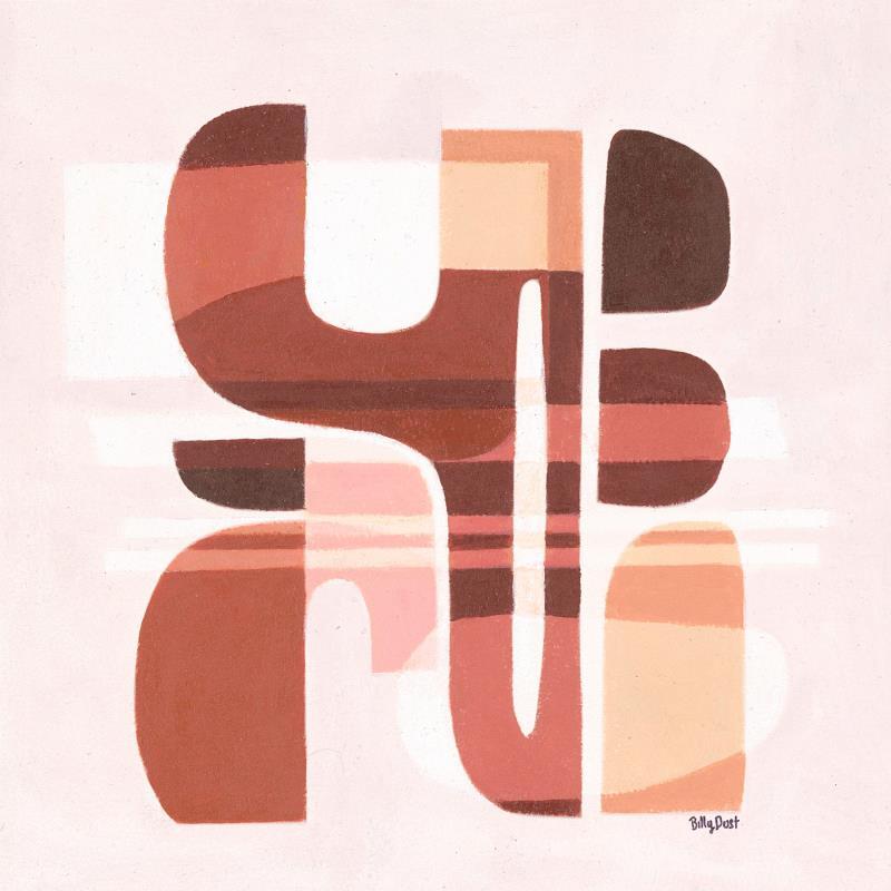 Painting pocket piano by Billy Dust | Painting Abstract Nature Architecture Acrylic