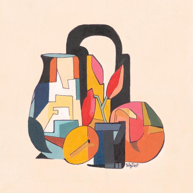 Gemälde Spirit of Exctasy von Billy Dust | Gemälde Abstrakt Stillleben Acryl