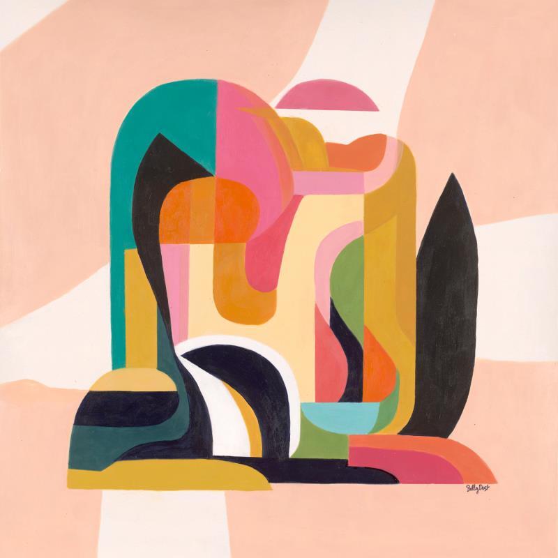 Peinture Muzzie par Billy Dust | Tableau Abstrait Natures mortes Acrylique