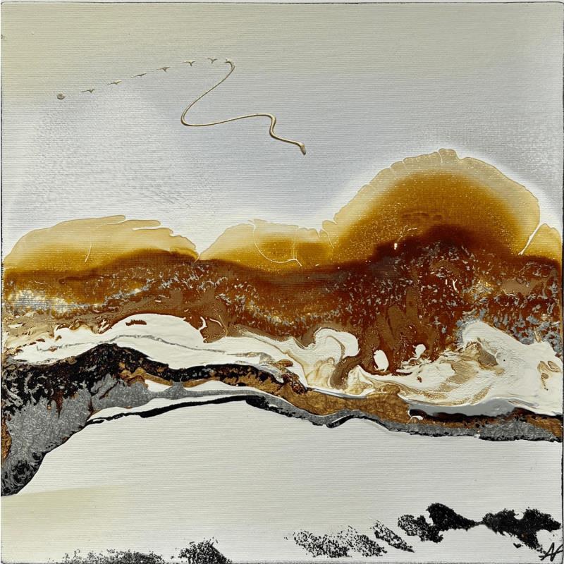 Peinture C1966 par Naen | Tableau Abstrait Acrylique Encre