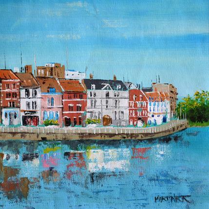 Peinture REFLEJOS par Rodriguez Rio Martin | Tableau Figuratif Huile Urbain