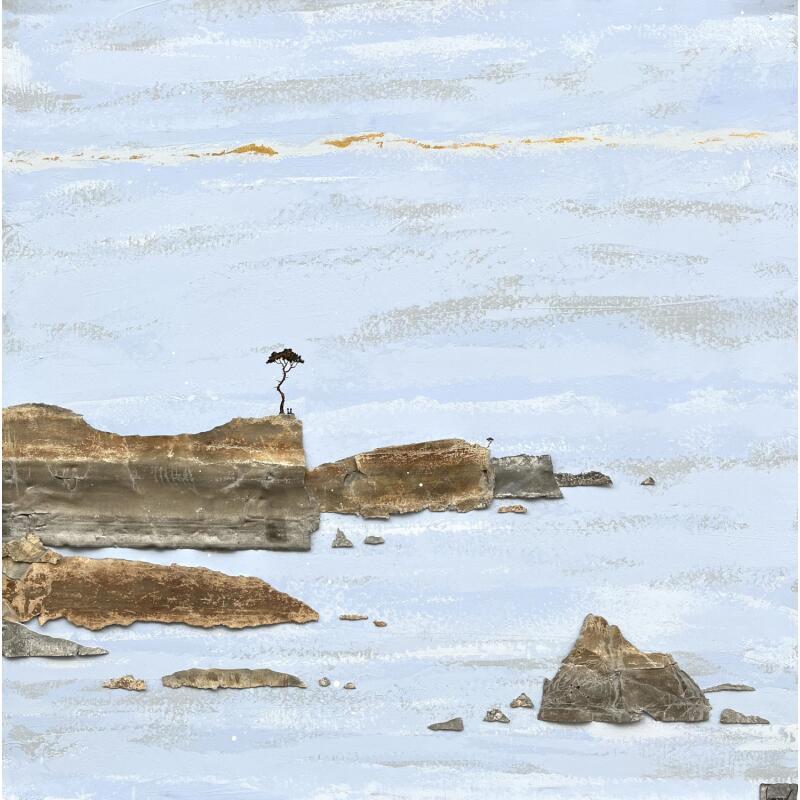 Gemälde Relache - A 140 von Lemonnier  | Gemälde Materialismus Landschaften Acryl Zinc