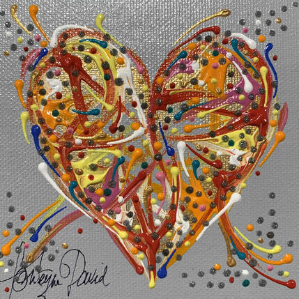 Peinture Ici avec vous par Fonteyne David | Tableau Figuratif Acrylique