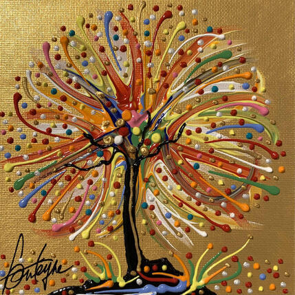 Gemälde Notre bon trésor von Fonteyne David | Gemälde Figurativ Acryl