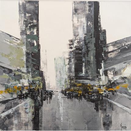 Painting Light in NY by Dessein Pierre | Painting Figurative Oil Landscapes, Urban