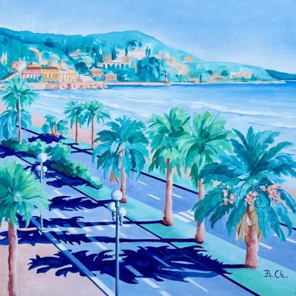 Painting Parfum de chaleur by Chassagnette Béatrice | Painting Figurative Oil Landscapes