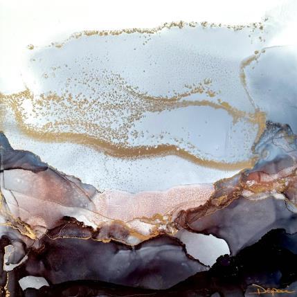 Peinture 2017 Poésie Minérale par Depaire Silvia | Tableau Abstrait Acrylique Marine, Minimaliste, Paysages