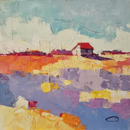 Painting La masia  by Tomàs | Painting Impressionism Oil Landscapes, Pop icons