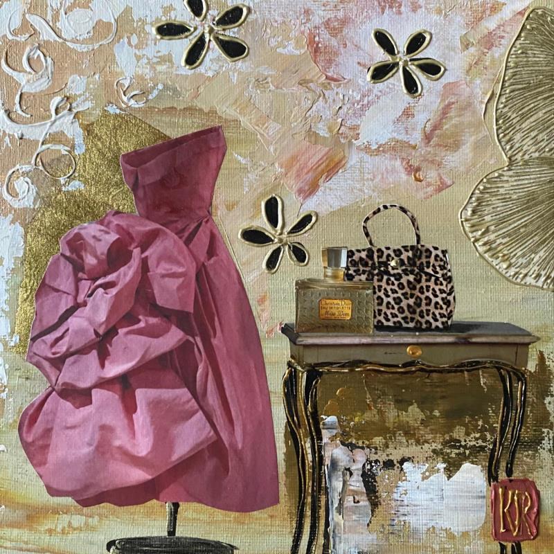 Pintura Sublime por Romanelli Karine | Pintura Figurativo Mode Acrílico Collage Pastel Papel