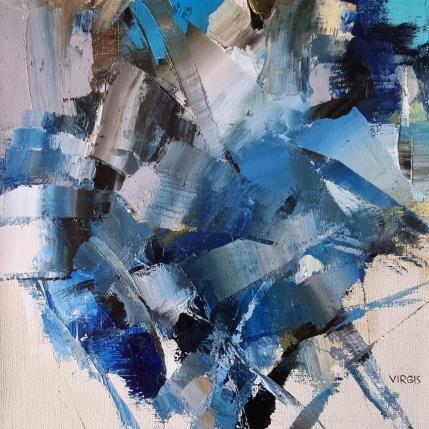 Pintura Light up the sky por Virgis | Pintura Abstracto Aceite Minimalista