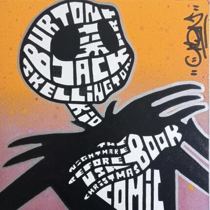 Peinture Mister Jack par Cmon | Tableau Pop-art Icones Pop