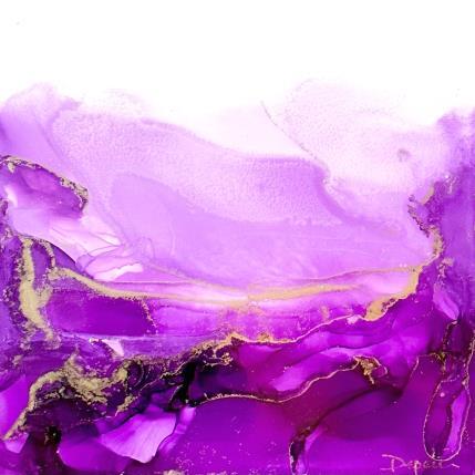 Painting 1504 Poésie florale by Depaire Silvia | Painting Abstract Acrylic Landscapes, Minimalist