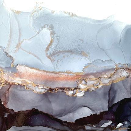 Painting Poesie minerale 2014 by Depaire Silvia | Painting Abstract Acrylic Black & White, Landscapes, Minimalist, Pop icons