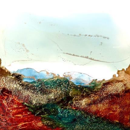 Gemälde Bronze age 2032 von Depaire Silvia | Gemälde Abstrakt Acryl Landschaften, Marine, Minimalistisch