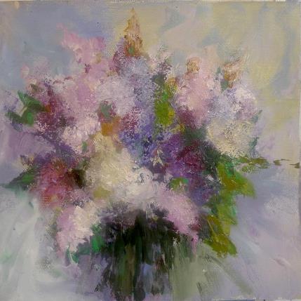 Peinture F2012 Symphonie de Fleurs Pastel par Malynovska Iryna | Tableau Impressionnisme Huile Nature