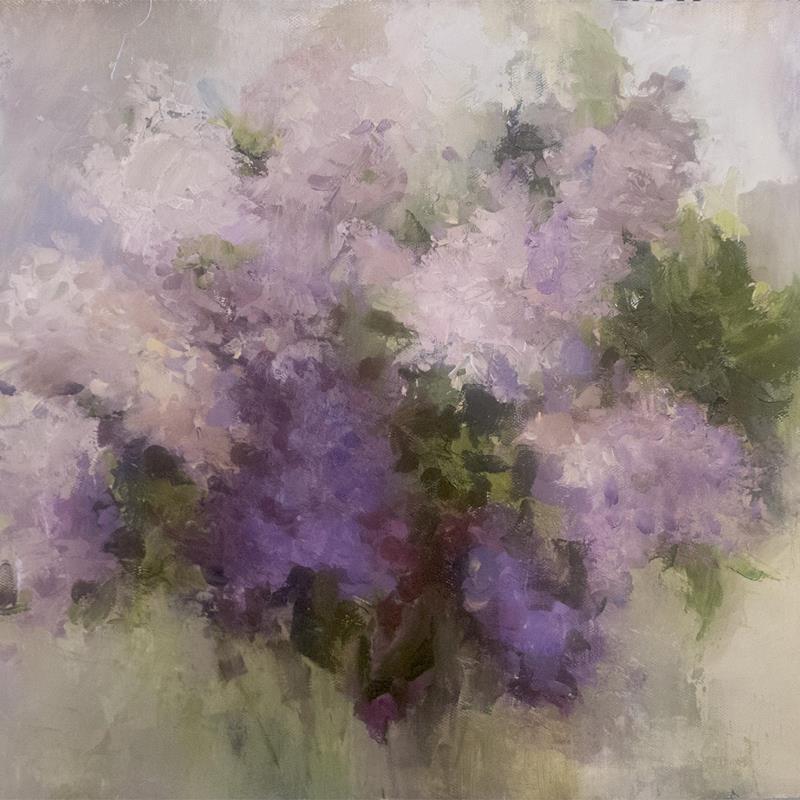 Peinture F4012 Poésie florale  par Malynovska Iryna | Tableau Impressionnisme Nature Huile
