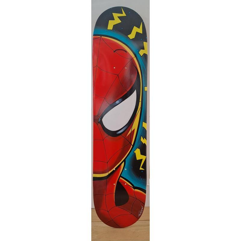 Peinture Spiderman par Beaudenon Thierry | Tableau Street Art Icones Pop