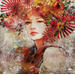 Painting La Lola III by Bofill Laura | Painting Figurative Portrait Acrylic Resin