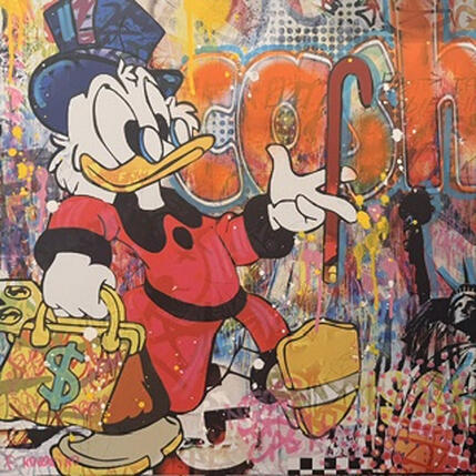 Painting More Casa by Novarino Fabien | Painting Pop-art Pop icons