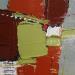 Painting Trajectoire by L'huillier Françis | Painting Abstract Landscapes Oil