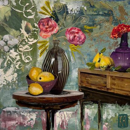 Peinture Acidulé par Romanelli Karine | Tableau Figuratif Acrylique, Collage