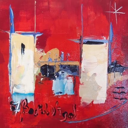 Painting La corniche de Sète  by Bastide d´Izard Armelle | Painting Abstract Pop icons