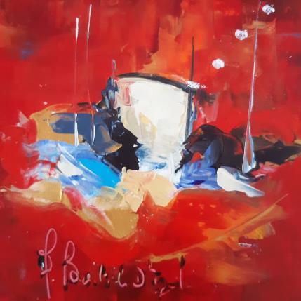 Peinture Comme un phare  par Bastide d´Izard Armelle | Tableau Abstrait