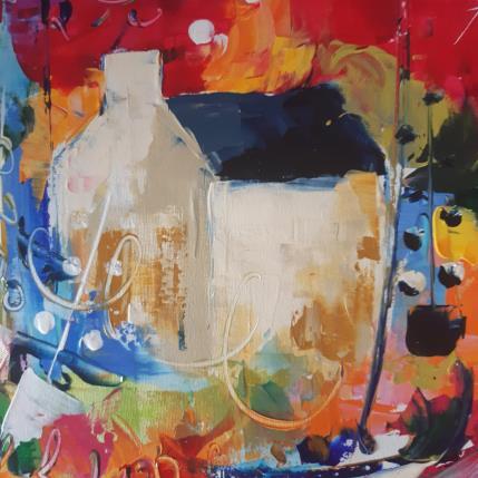 Gemälde Dans le jardin de mon père von Bastide d´Izard Armelle | Gemälde Abstrakt