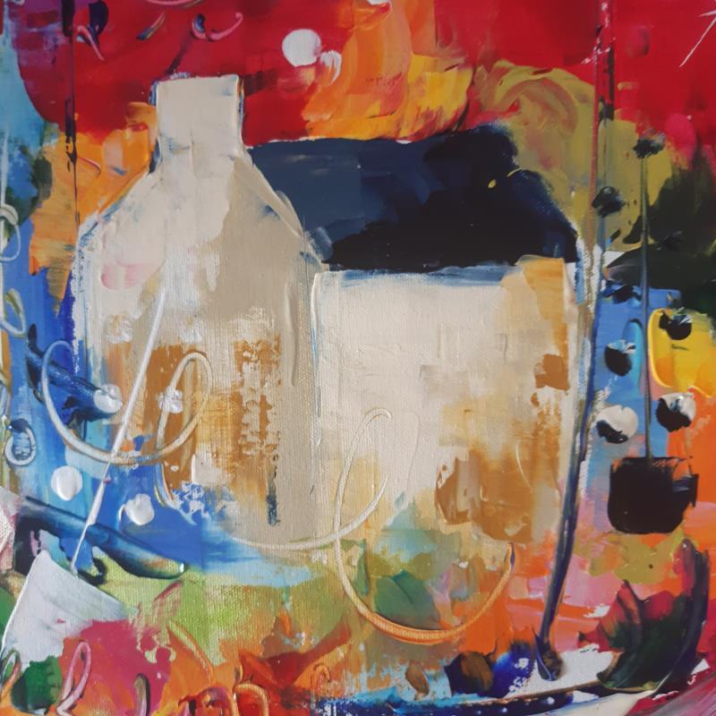 Gemälde Dans le jardin de mon père von Bastide d´Izard Armelle | Gemälde Abstrakt