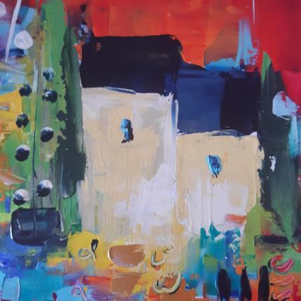 Painting Toi et Moi  by Bastide d´Izard Armelle | Painting Abstract