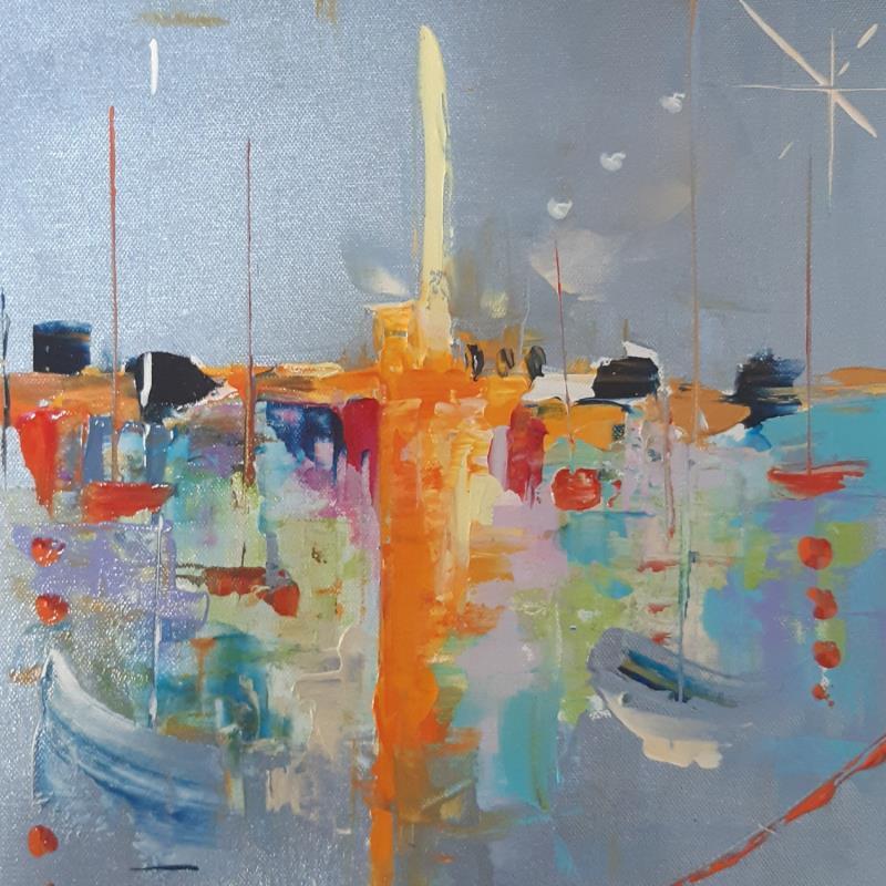 Painting Matin clair by Bastide d´Izard Armelle | Painting Abstract