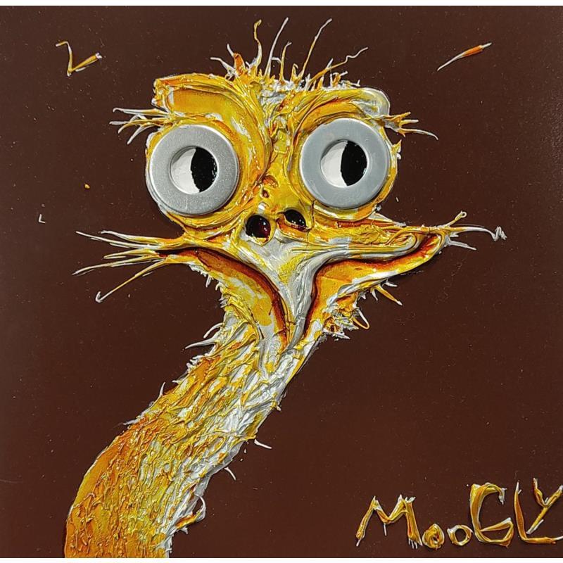 Pintura Commérus por Moogly | Pintura Arte bruto Animales Acrílico Resina Pigmentos