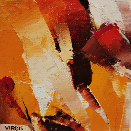 Painting Orange glow by Virgis | Painting