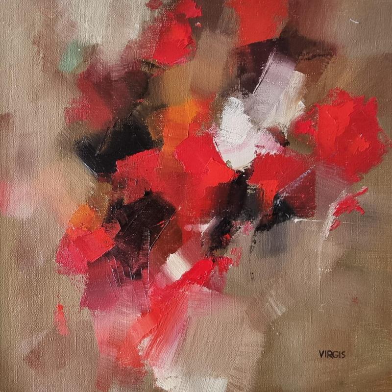 Pintura Deep and husky por Virgis | Pintura Abstracto Minimalista Aceite