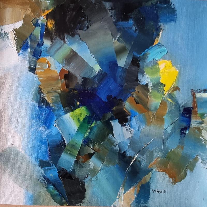 Pintura Hideaway for soul por Virgis | Pintura Abstracto Minimalista Aceite