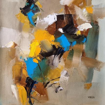 Pintura Saturday por Virgis | Pintura Abstracto Aceite Minimalista