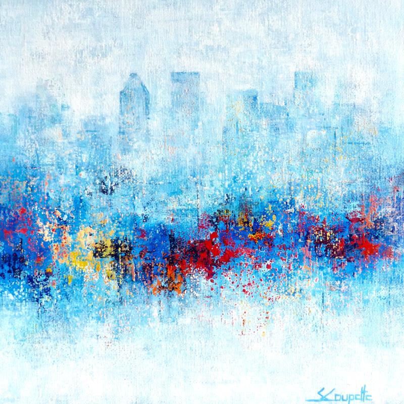 Painting December by Coupette Steffi | Painting Figurative Urban Acrylic