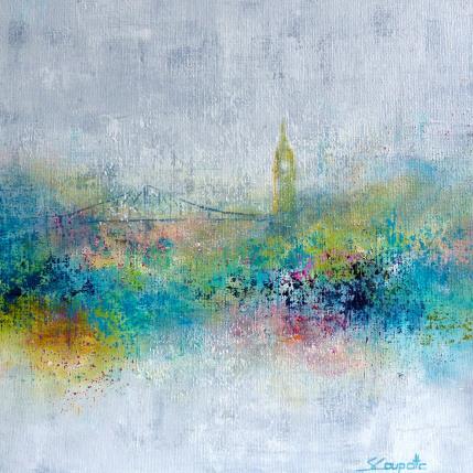 Painting Distant Echoes by Coupette Steffi | Painting Figurative Acrylic Urban