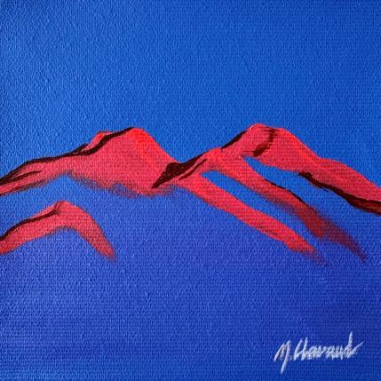 Painting RIDGE by Clavaud Morgane | Painting Figurative Acrylic Landscapes, Nature