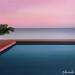 Peinture HORIZON par Clavaud Morgane | Tableau Figuratif Paysages Architecture Acrylique