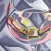 Peinture ROSÉ REFLECTIONS par Clavaud Morgane | Tableau Figuratif Natures mortes Acrylique