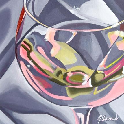 Peinture ROSÉ REFLECTIONS par Clavaud Morgane | Tableau Figuratif Acrylique Natures mortes
