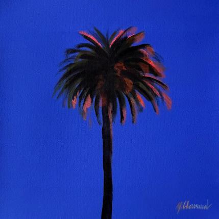 Painting SUNSET GLOW by Clavaud Morgane | Painting Figurative Acrylic Landscapes