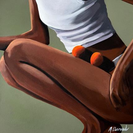 Painting 3 PM by Clavaud Morgane | Painting Figurative Acrylic Life style, Portrait