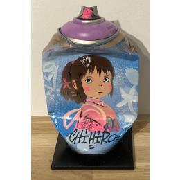 Sculpture CHIHIRO PINK par Lemoine Mael | Sculpture Pop-art Acrylique, Graffiti Icones Pop