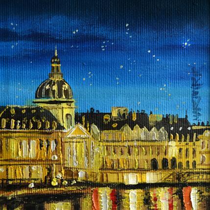 Peinture PLEYADES par Rodriguez Rio Martin | Tableau Impressionnisme Huile Urbain