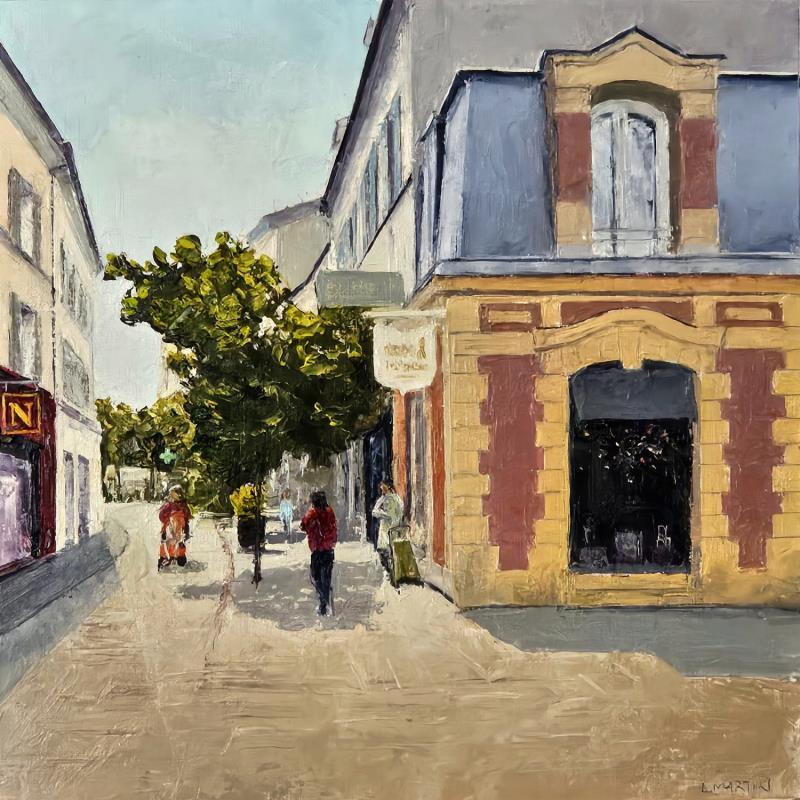 Peinture Boutique de l'impératrice par Martin Laurent | Tableau Figuratif Société Urbain Scènes de vie Huile